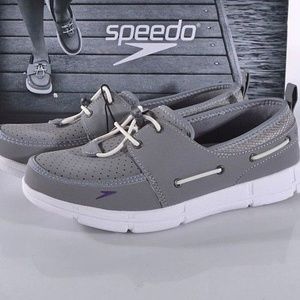Speedo Women's Gray Boat Shoes